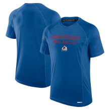 Colorado Avalanche - 2024 Authentic Pro Rink Tech Blue NHL T-shirt