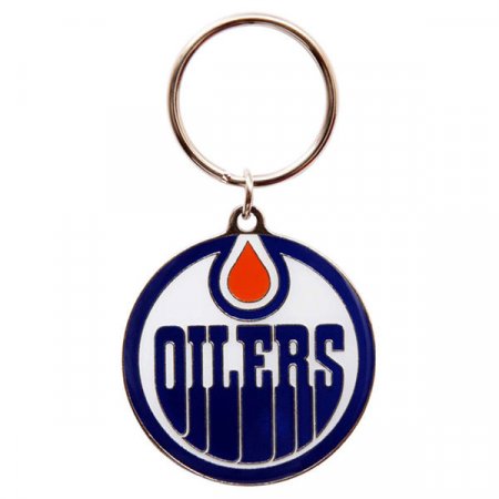 Edmonton Oilers - Team Logo NHL Keychain