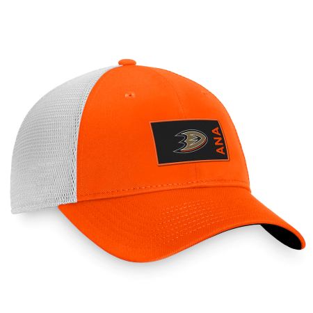 Anaheim Ducks -Authentic Pro Rink Trucker Orange NHL Cap