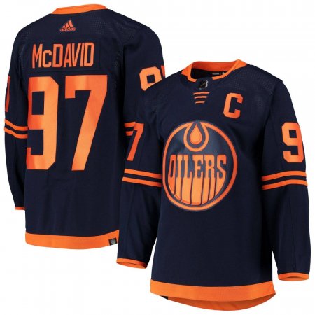NEdmonton Oilers - Connor McDavid Authentic Alternate NHL Trikot