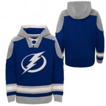 Tampa Bay Lightning Dziecięca - Asset Lace-up NHL Bluza z kapturem