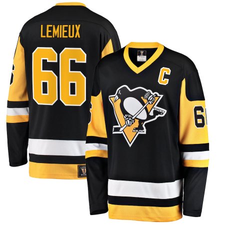 Pittsburgh Penguins - Mario Lemieux Retired Breakaway NHL Jersey