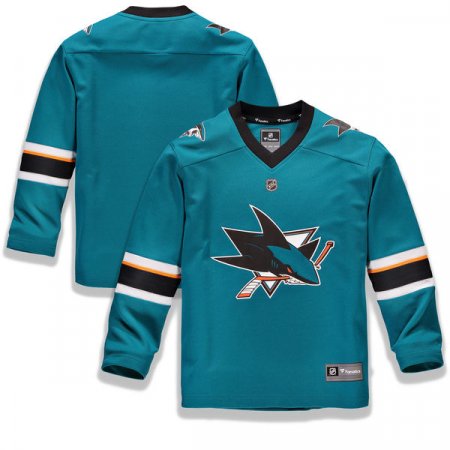 San Jose Sharks Detský - Replica NHL dres/Vlastné meno a číslo - Veľkosť: L/XL - 8-13 rokov