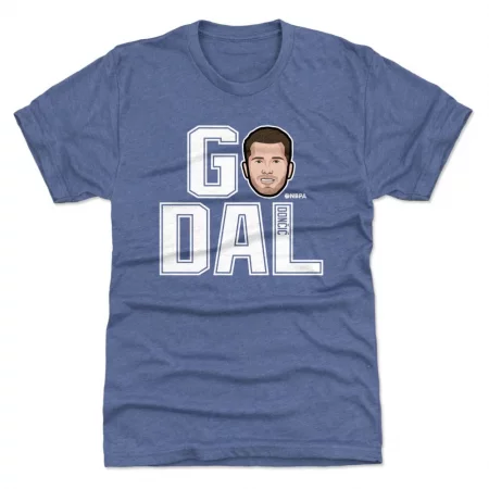 Dallas Mavericks - Luka Doncic GO DAL Blue NBA T-Shirt