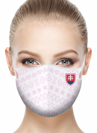 Sport Gesichtsmaske Slowakei Cicmany Pink2 / Mengenrabatt