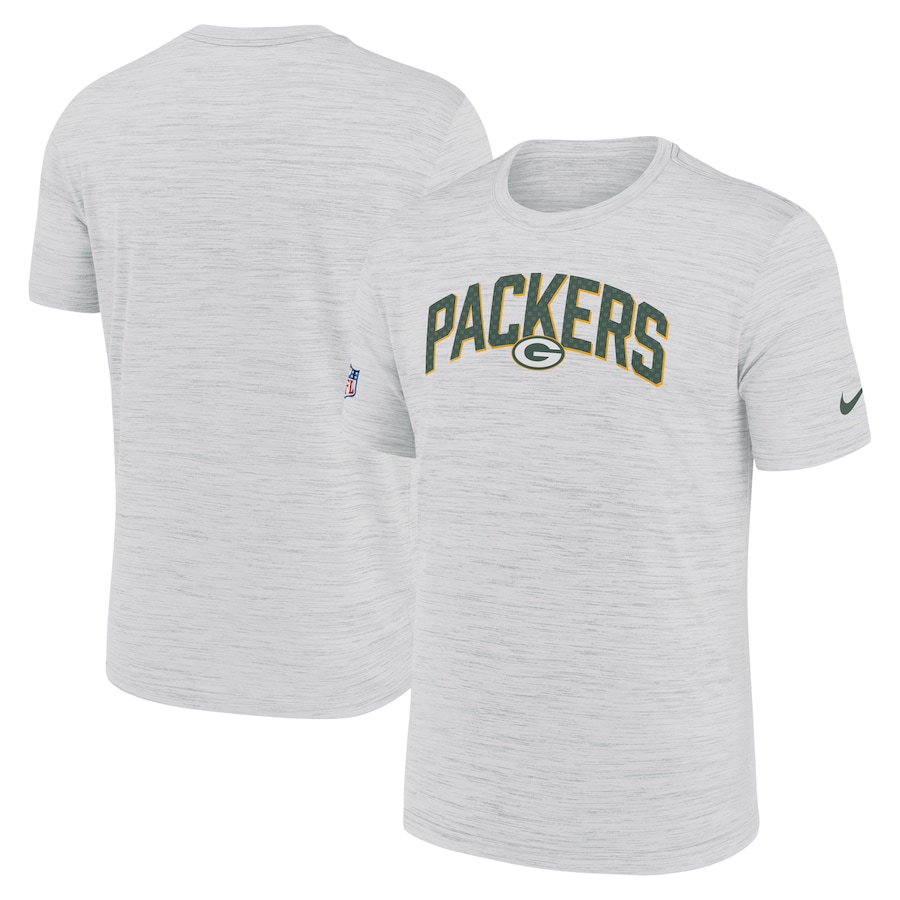 Green Bay Packers - Velocity Athletic White NFL T-shirt :: FansMania