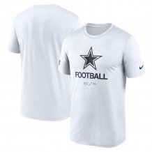 Dallas Cowboys - Infographic White NFL T-shirt