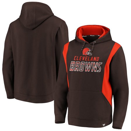 Cleveland Browns - Color Block NFL Mikina s kapucňou