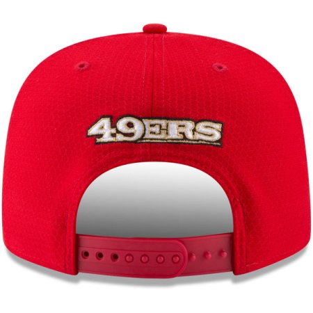 Men's New Era Black San Francisco 49ers 2017 Color Rush 9FIFTY Snapback  Adjustable Hat