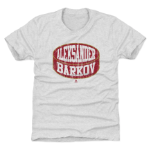Florida Panthers Dziecięca - Aleksander Barkov Puck White NHL Koszułka