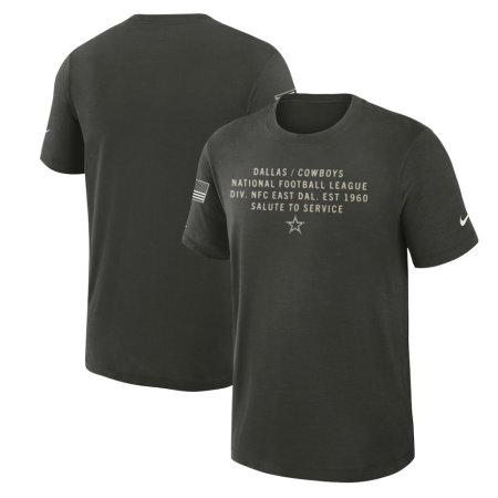 Dallas Cowboys - 2025 Salute To Service Slub NFL Koszułka