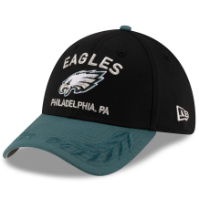 Philadelphia Eagles - 2025 Draft 39Thirty Black NFL Hat
