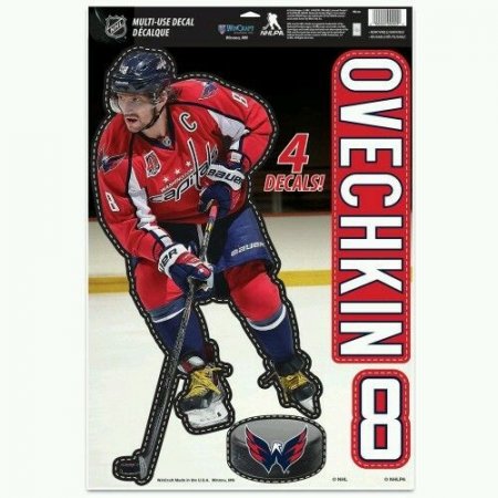 Washington Capitals - Alex Ovechkin NHL Naklejek Set