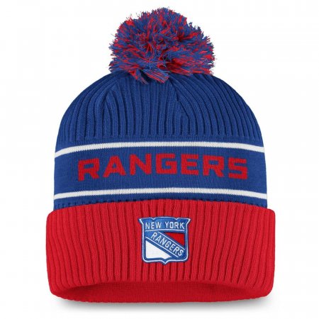 New York Rangers - Authentic Pro Locker Room NHL Zimná čiapka