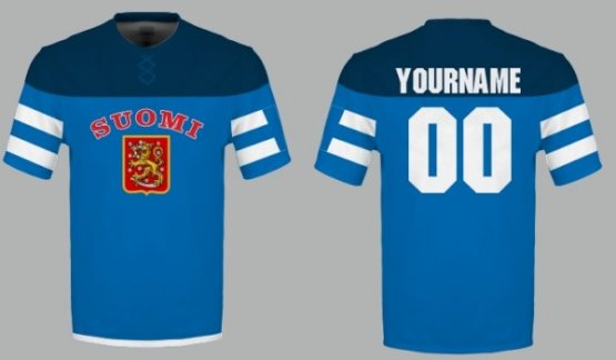 Finland - Sublimed Fan Tshirt - Size: M