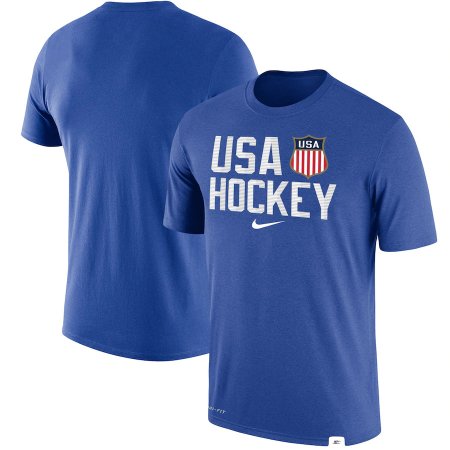 USA Hockey - Nike Perfromance Royal T-Shirt