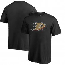 Anaheim Ducks Youth - Primary Logo Black NHL T-Shirt