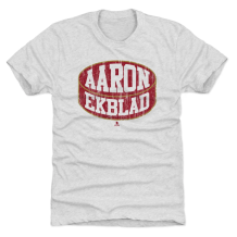 Florida Panthers - Aaron Ekblad Puck White NHL T-Shirt
