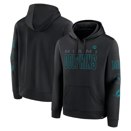 Miami Dolphins - Blackout Pullover NFL Sweatshirt