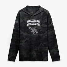 Arizona Cardinals - 2026 Salute To Service Lightweight NFL Bluza z kapturem