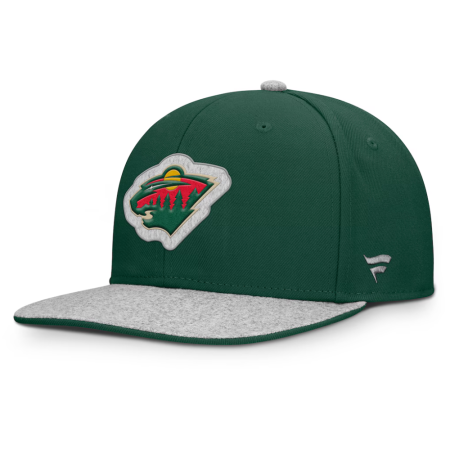 Minnesota Wild - Loden Snapback NHL Czapka - Wielkość: regulowana