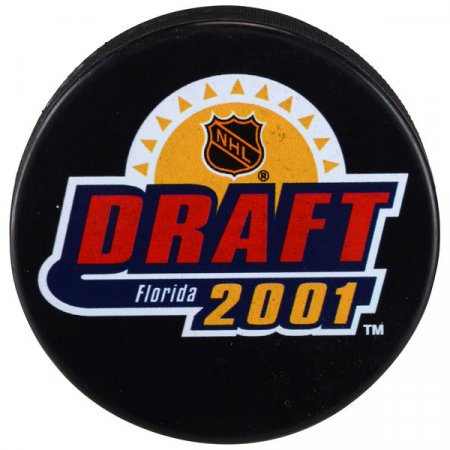 NHL Draft 2001 Authentic NHL Puck