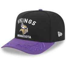 Minnesota Vikings - 2025 Draft 9Fifty Black NFL Hat