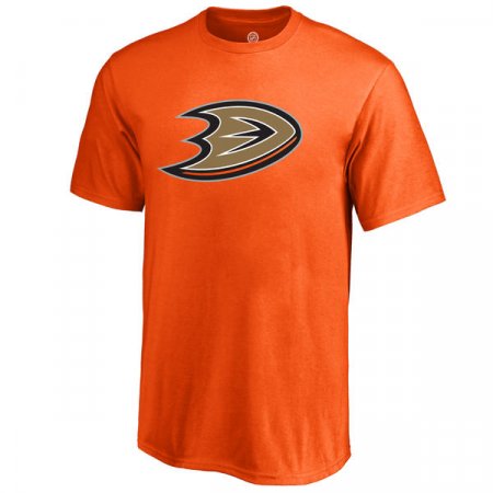 Anaheim Ducks Youth - Primary Logo Orange NHL T-Shirt
