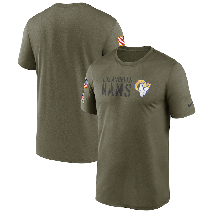 Nike Olive Houston Texans 2022 Salute to Service Legend T-Shirt