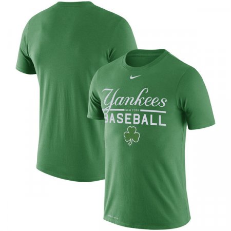 New York Yankees - Wordmark Practice Performance MLB T-Shirt