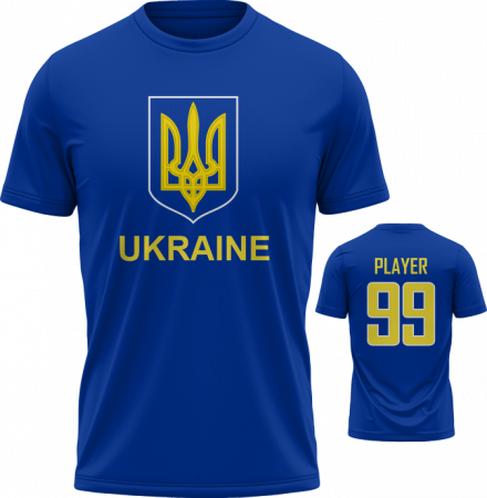 Ukrajina - Team Hokejové Tričko-modré