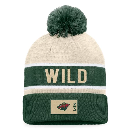 Minnesota Wild - Authentic Pro Rink Cuffed NHL Zimná čiapka