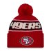 San Francisco 49ers - 2024 Sideline Sport NFL Czapka zimowa