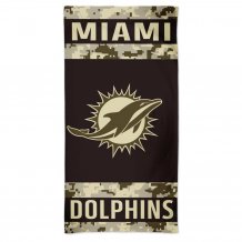 Miami Dolphins - Camo Spectra NFL Beach Towel