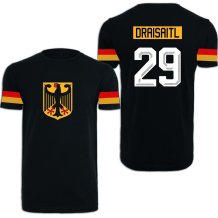 Deutschland - Leon Draisaitl 2026 Hockey T-shirt - Schwarz