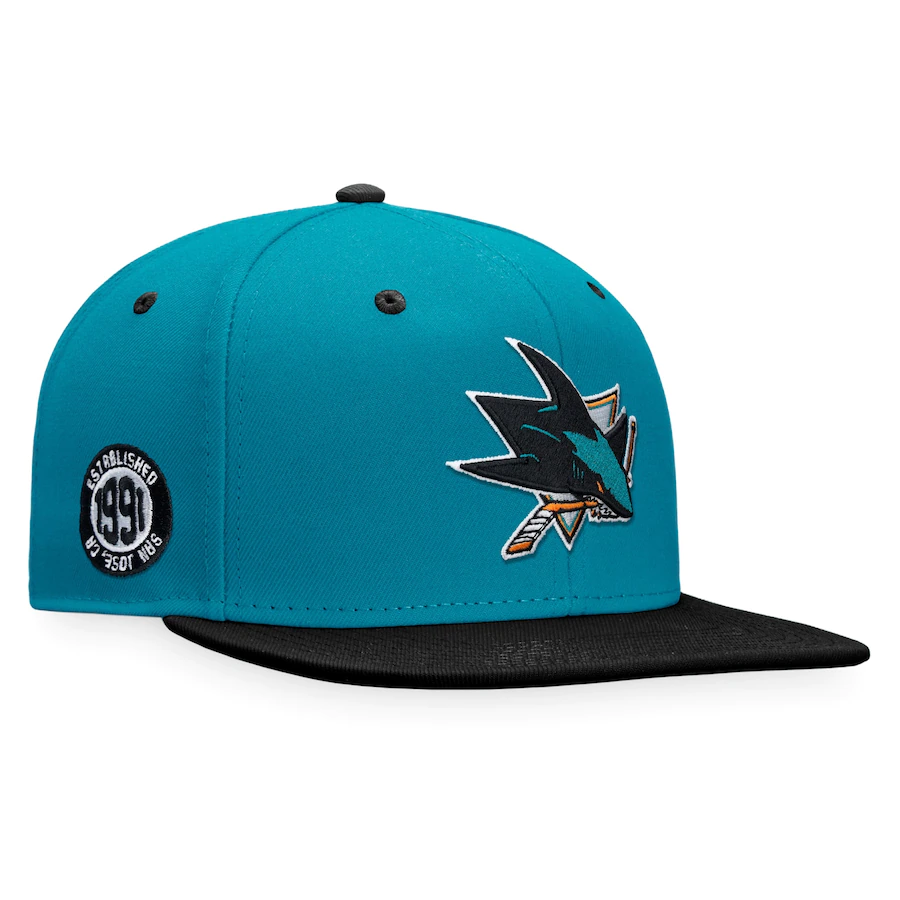 NHL San Jose Sharks Hat - Vintage Snapback Warehouse %