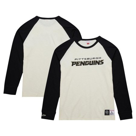 Pittsburgh Penguins - Legendary Slub Raglan NHL Koszulka z długim rękawem