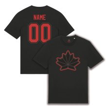 Canada - Team Black Hockey Tshirt/Customized