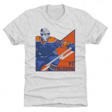 Edmonton Oilers - Connor McDavid Angle NHL T-Shirt