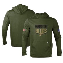 St. Louis Blues - Thrive Tri-Blend NHL Bluza s kapturem