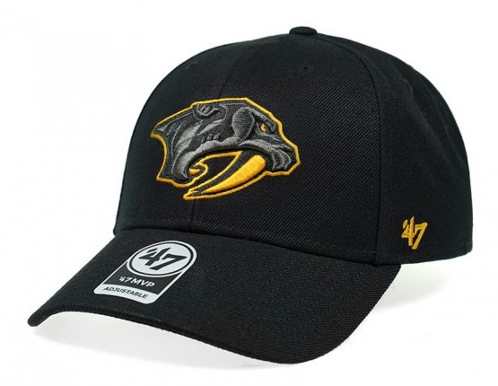 Nashville Predators - Black Tone MVP NHL Hat