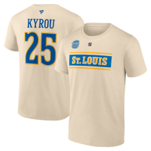 St. Louis Blues - Jordan Kyrou 2025 Winter Classic NHL T-Shirt
