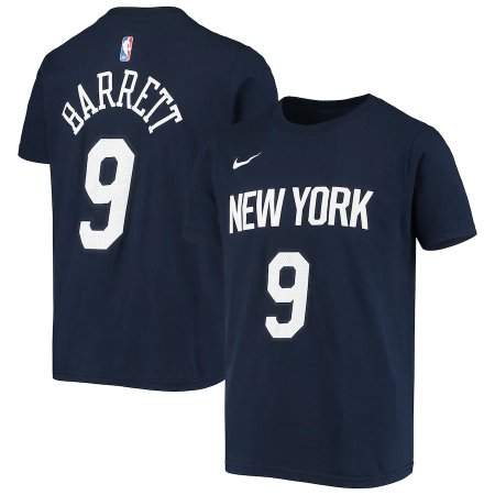 New York Knicks Detské - R.J. Barrett Performance NBA Tričko