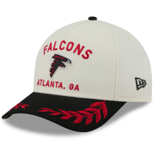 Atlanta Falcons - 2025 Draft Cream 9Forty NFL Hat