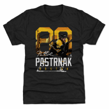 Boston Bruins - David Pastrnak Landmark Black NHL T-Shirt