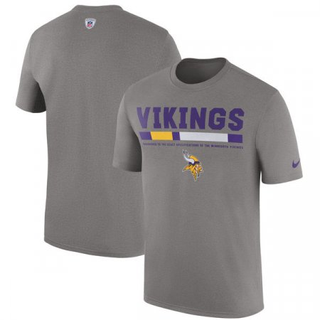 Minnesota Vikings - Legend Staff Performance NFL T-Shirt