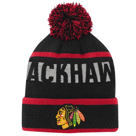 Chicago Blackhawks Dětská - Breakaway Cuffed NHL Zimní čepice