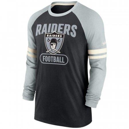Las Vegas Raiders - Throwback Raglan NFL Koszulka s dlugym rukawem