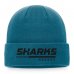 San Jose Sharks - Authentic Pro Locker Cuffed NHL Zimní čepice