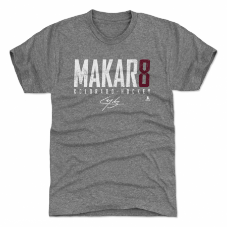 Colorado Avalanche - Cale Makar Elite Gray NHL T-Shirt